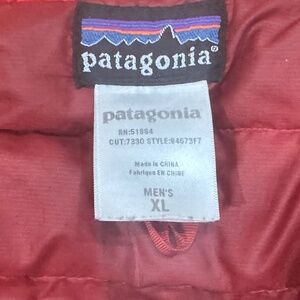 patagonia men’s down sweater XL